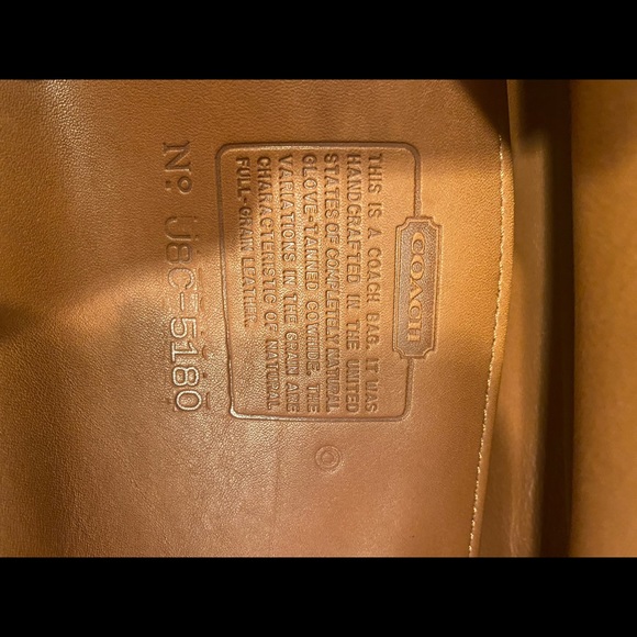 VTG Coach Leather Metropolitan Briefcase - Picture 4 of 5